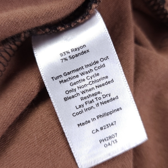 Talbots Leopard Print Print Belted Dress Sz S - Picture 6 of 8